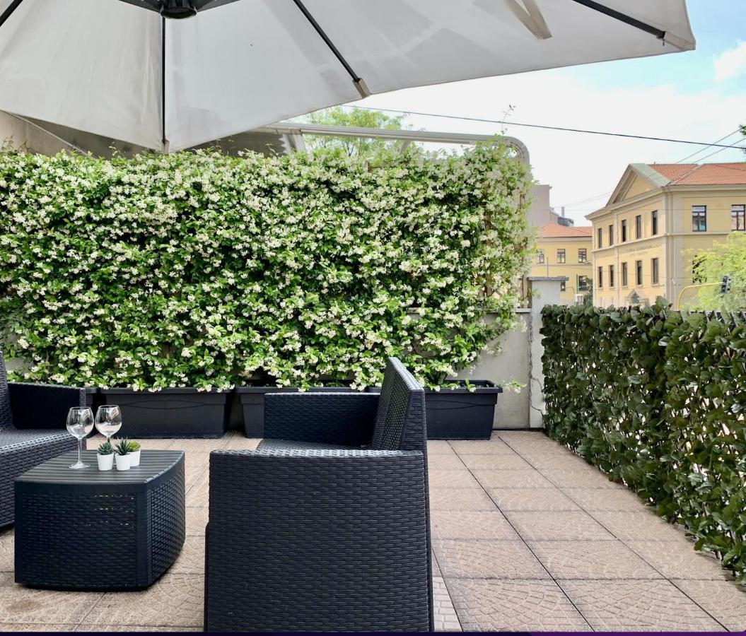 Apartament Bright Terrace In Milano Zewnętrze zdjęcie